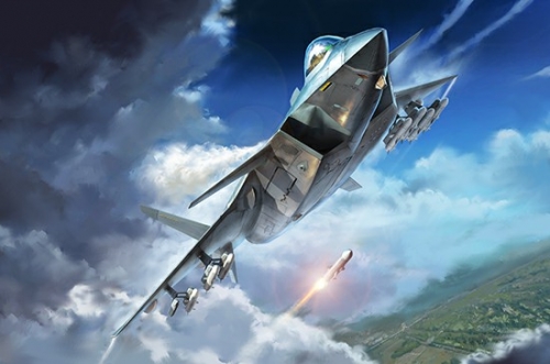 Trumpeter Chinese J-20 Mighty Dragon-Beast Mode 1:48 Fighter 05821