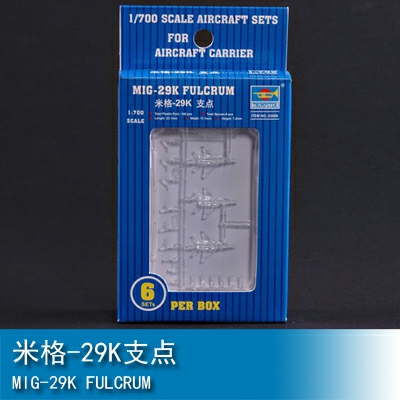 Trumpeter Aircraft-Mig-29K Fulcrum*18pcs/box 1:700 Fighter 03409